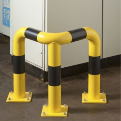 Barrière de protection en angle de 35 cm de hauteur